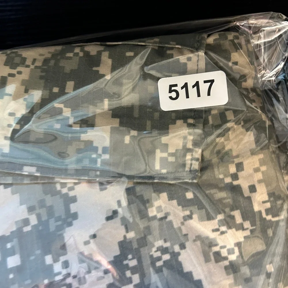 US Army ACU Digital Camo Combat Pants Large Long Cargo Military Trousers UCP